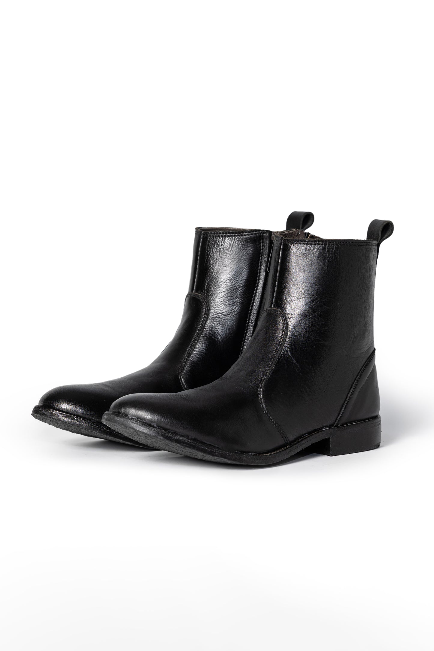 Celi Ankle Leather Boots - Hello Quality Collection