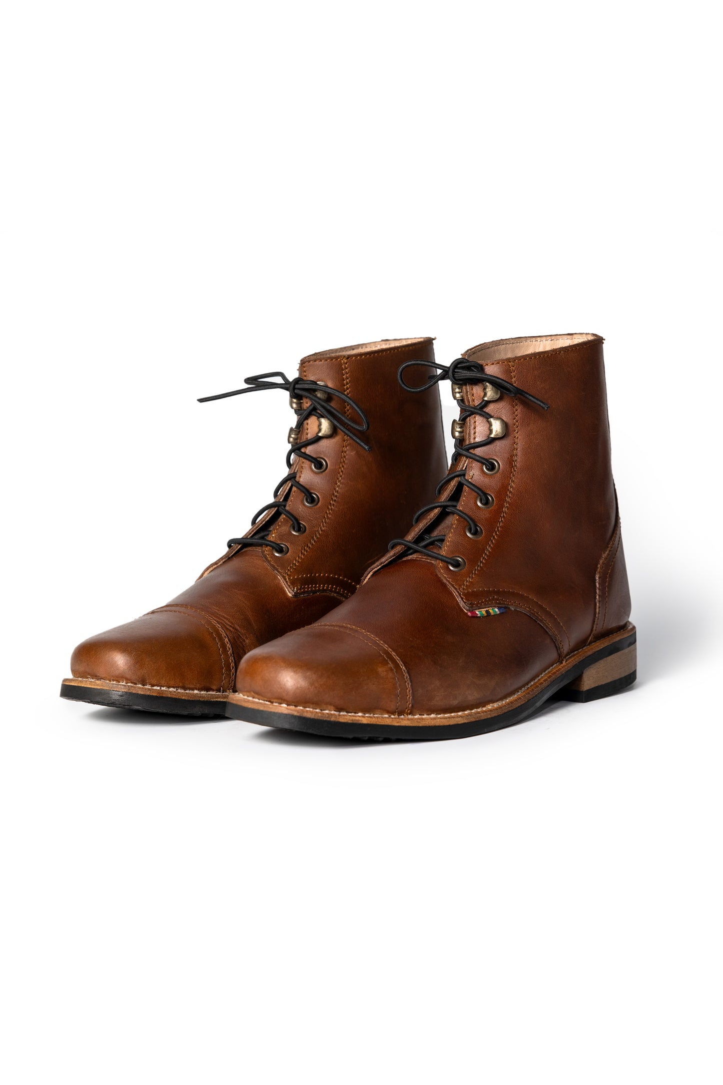 Miro Combat Leather Boots - Hello Quality Collection