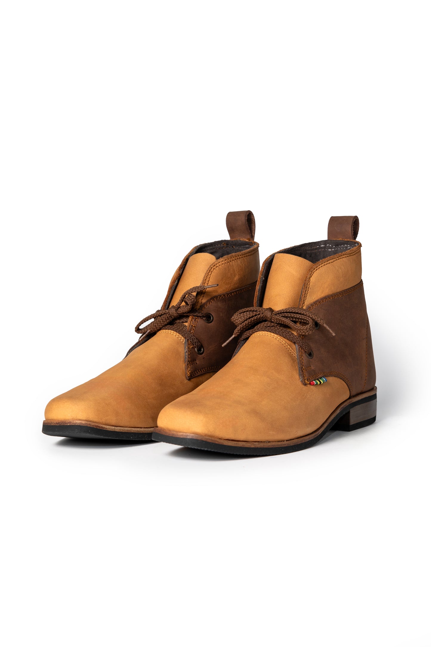 Chukka Two-Tone Leather Boot - Hello Quality Collection