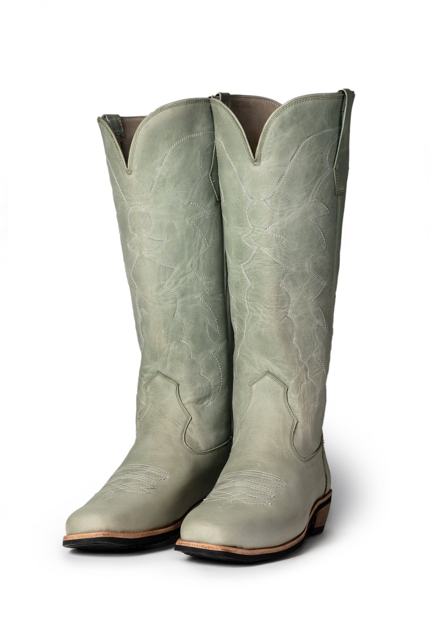 Lesy Cowgirl Leather Boots - Hello Quality Collection