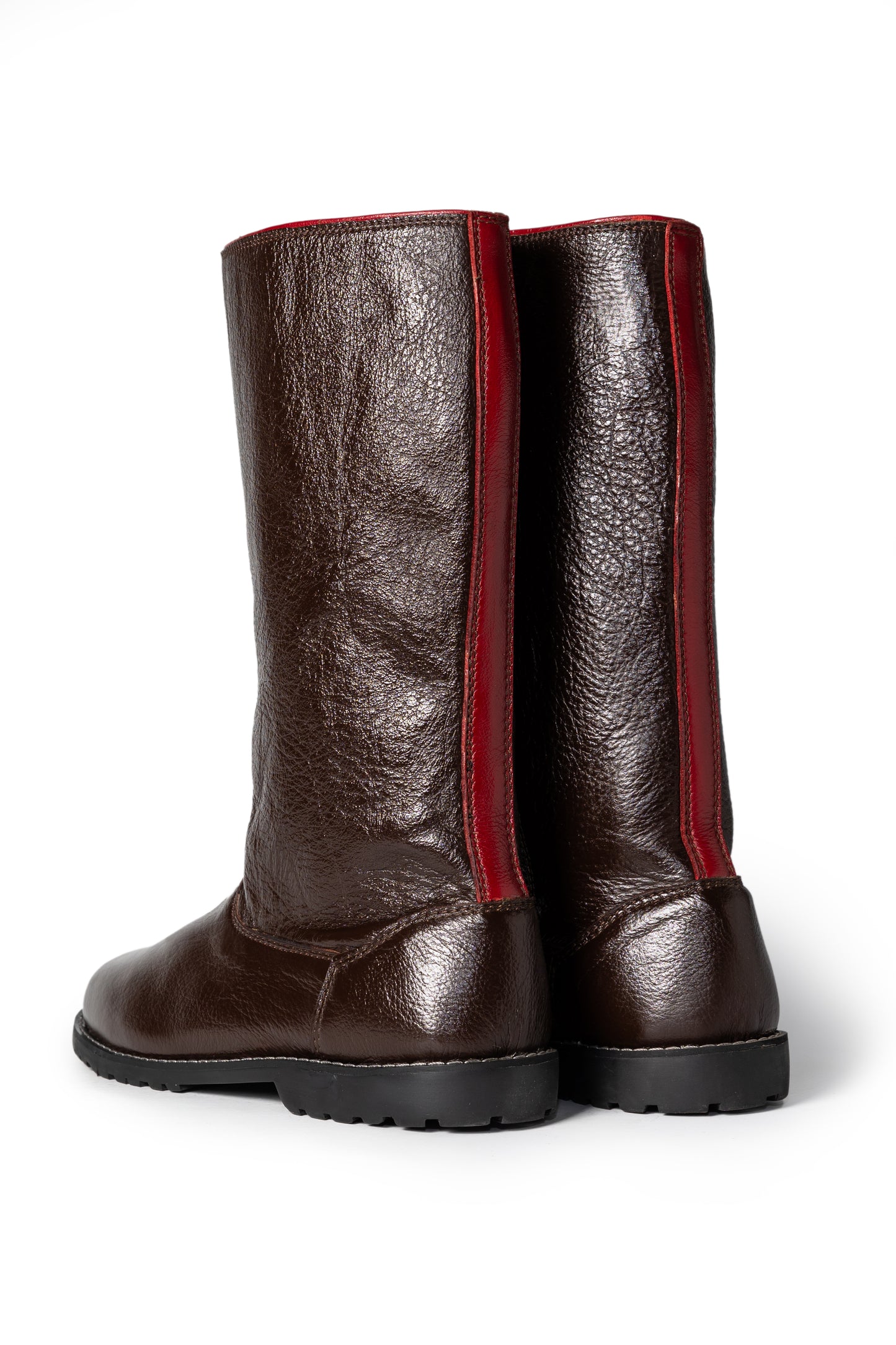 Messo Midcalf Leather Boots - Hello Quality Collection