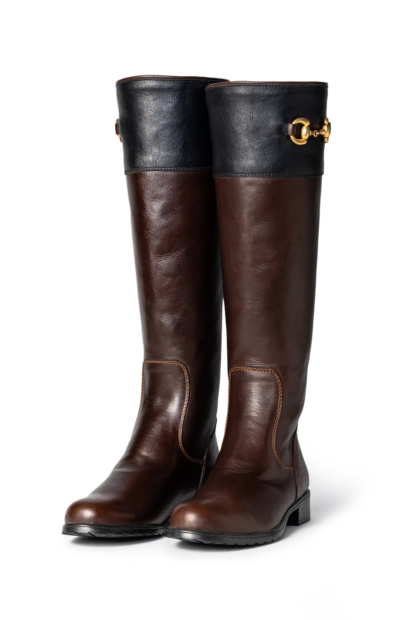 Celine Two-Tone Leather Boots - Hello Quality Collection