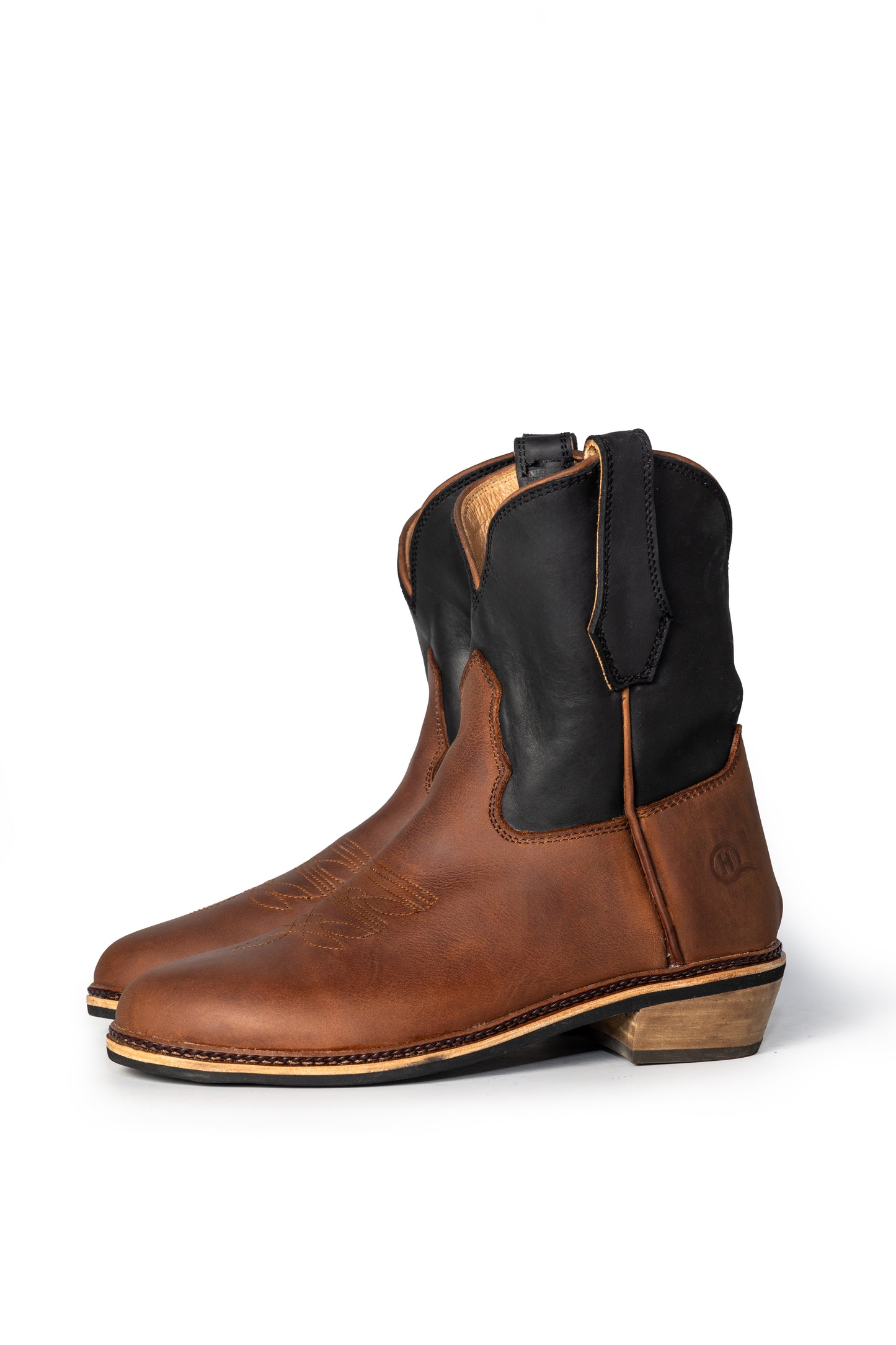 Mera Cowboy Leather Boots - Hello Quality Collection