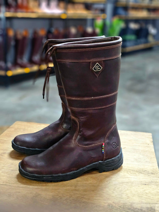 Sango Midcalf Country  Leather Boot - Hello Quality Collection