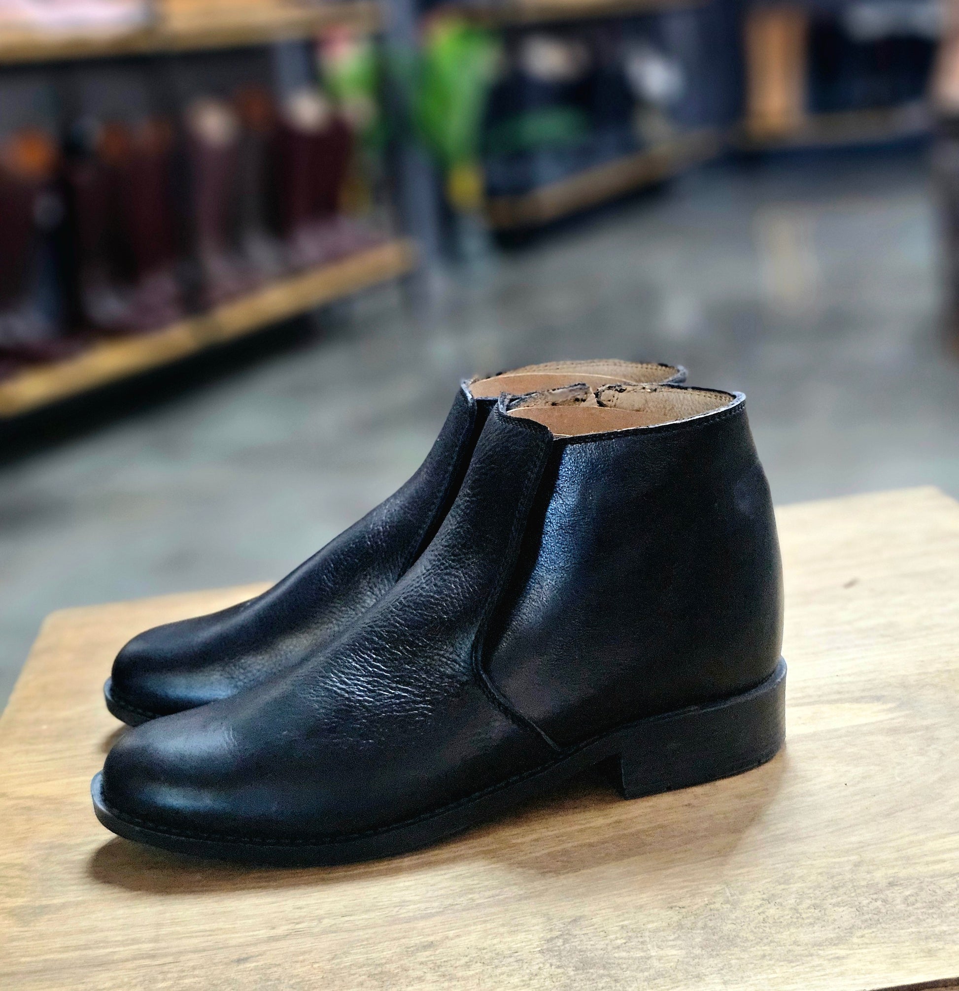 Trisha Leather Boot - Hello Quality Collection
