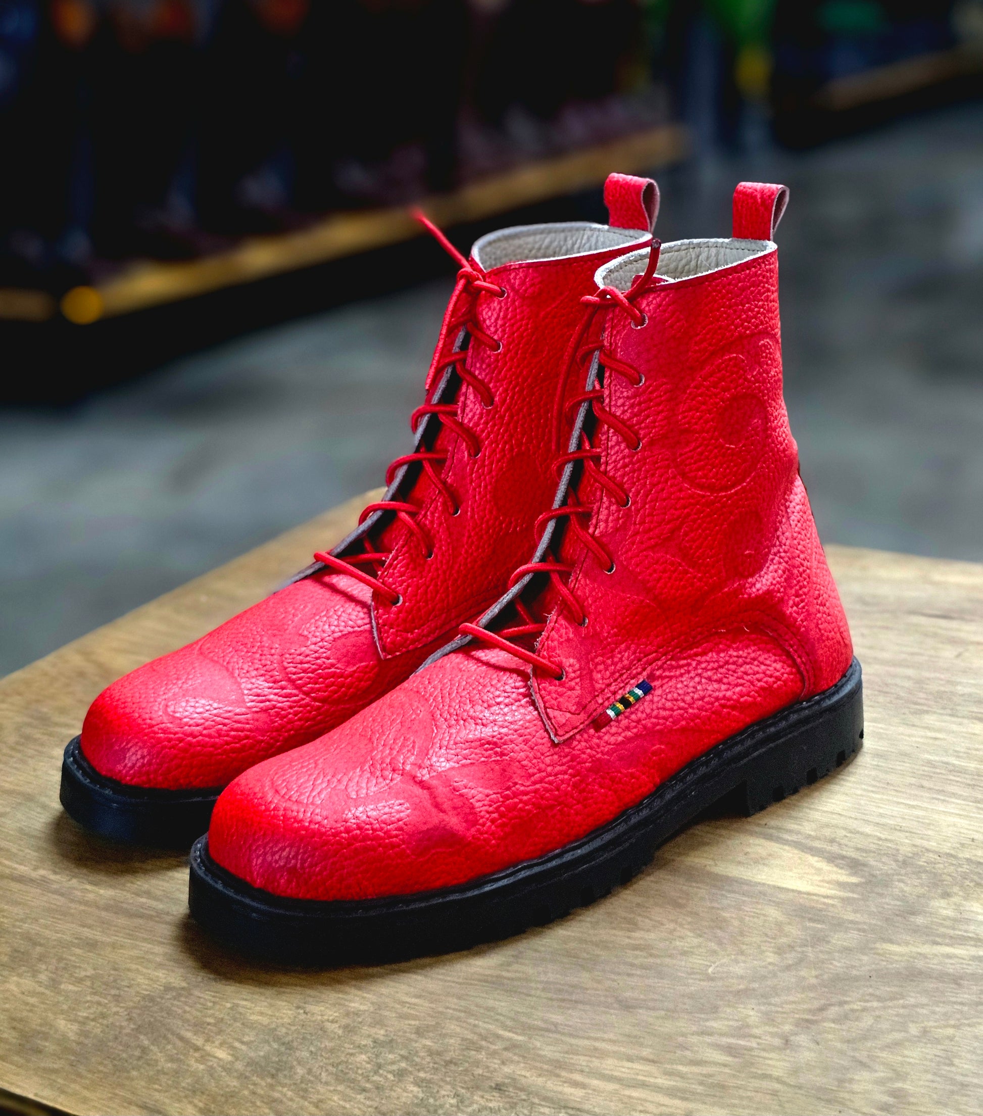 Leather Sneaker Kicker - Hello Quality Collection
