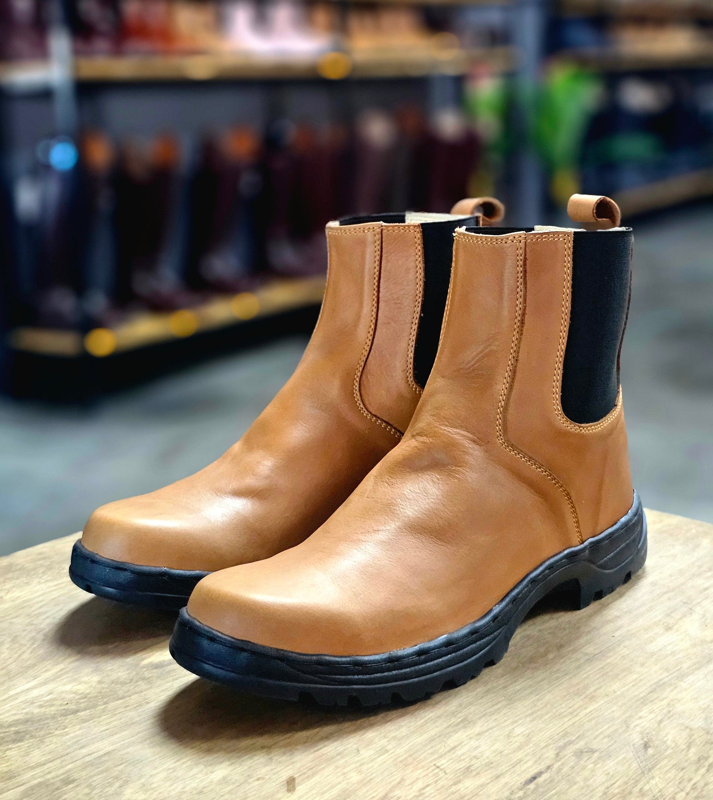 Champ  Leather Work Boot - Hello Quality Collection