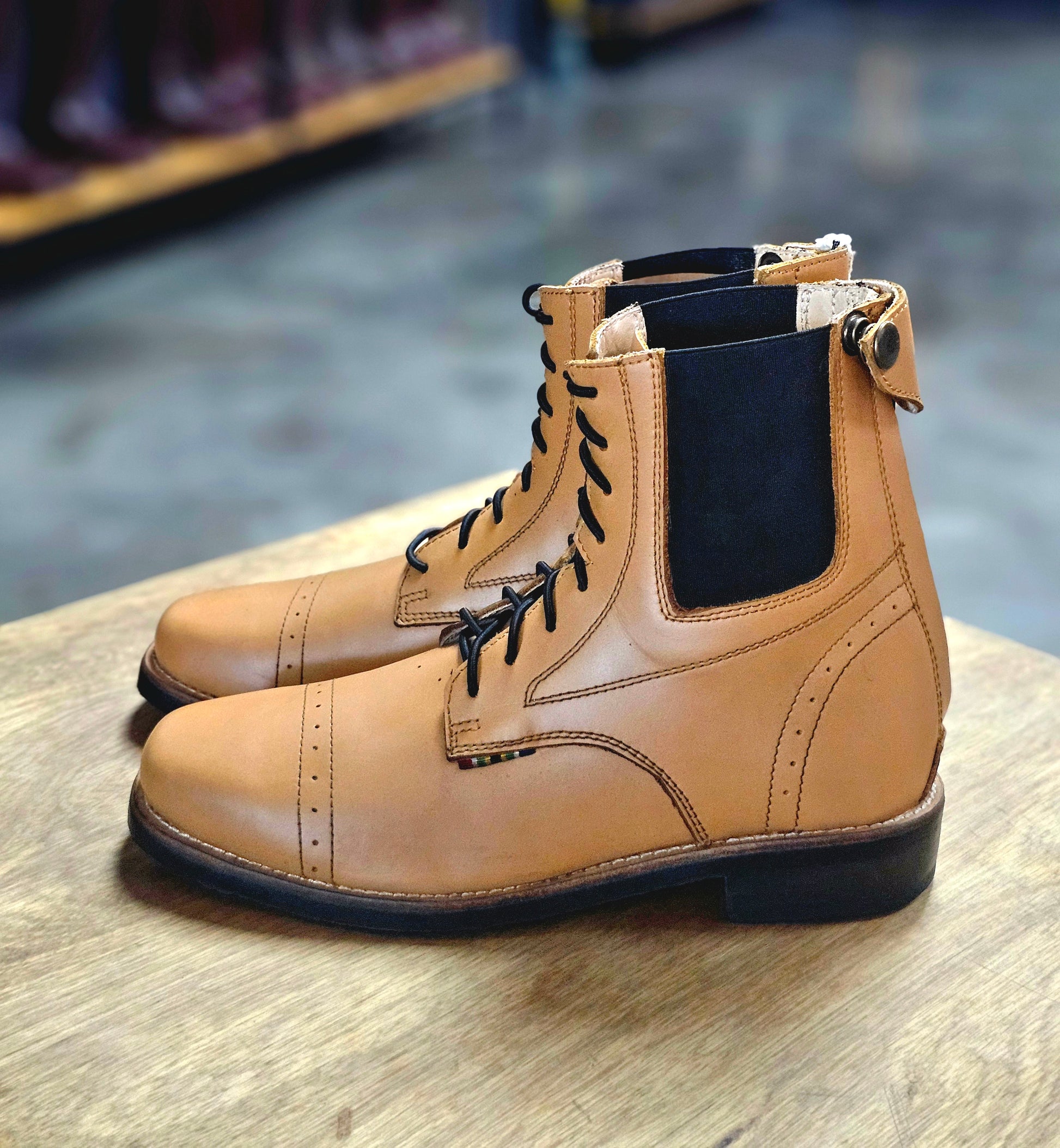 Keona Jodhpur Leather Boots - Hello Quality Collection
