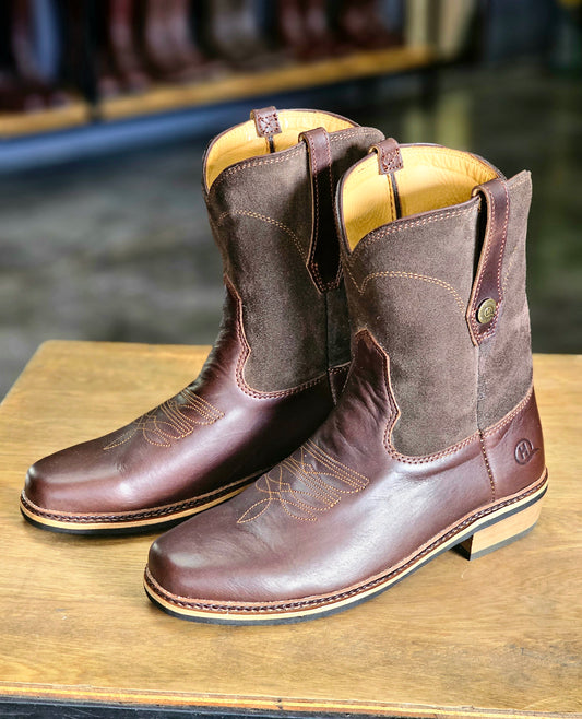 Mera Cowboy Leather Boot