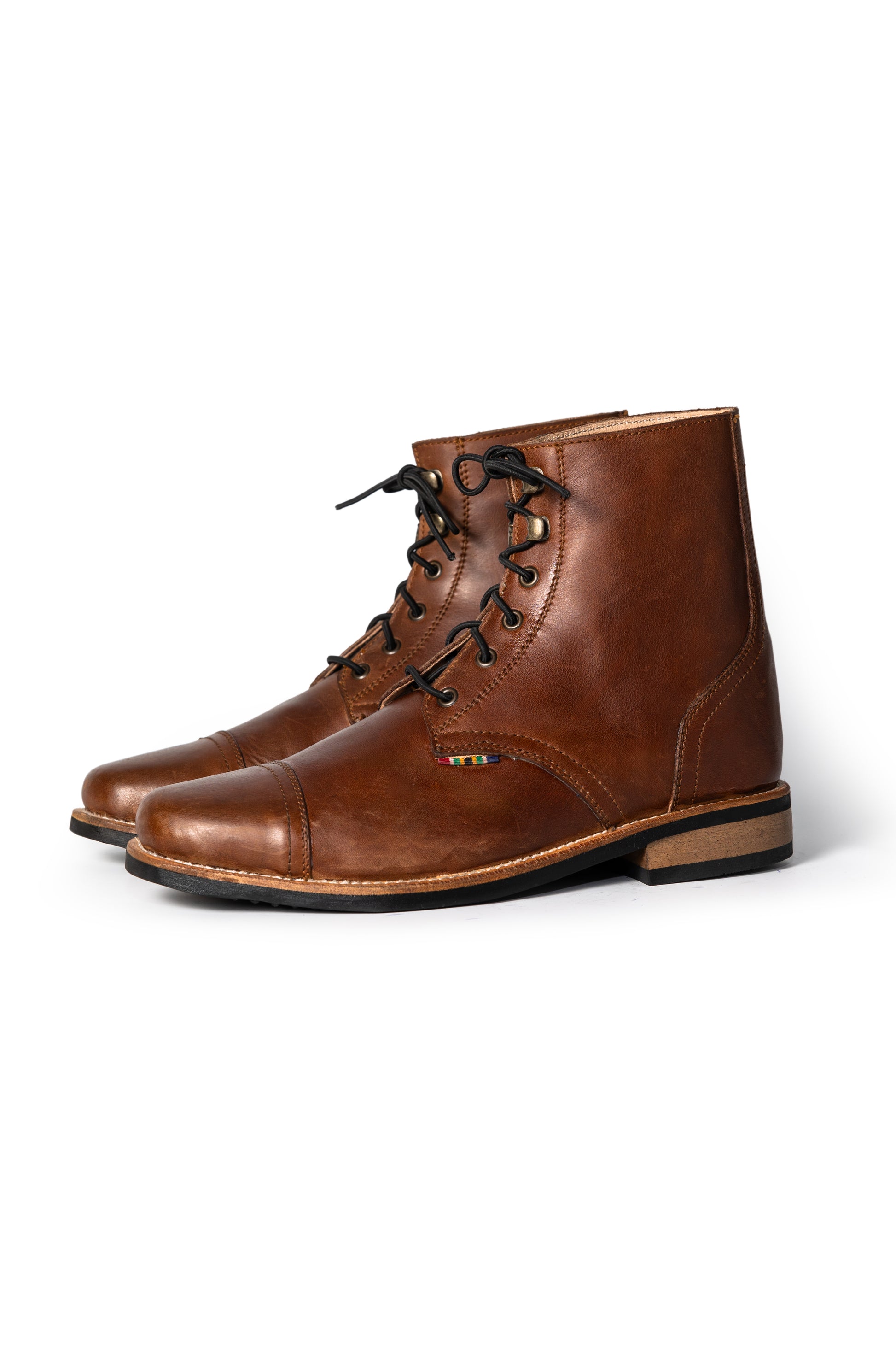 Miro Combat Leather Boots - Hello Quality Collection