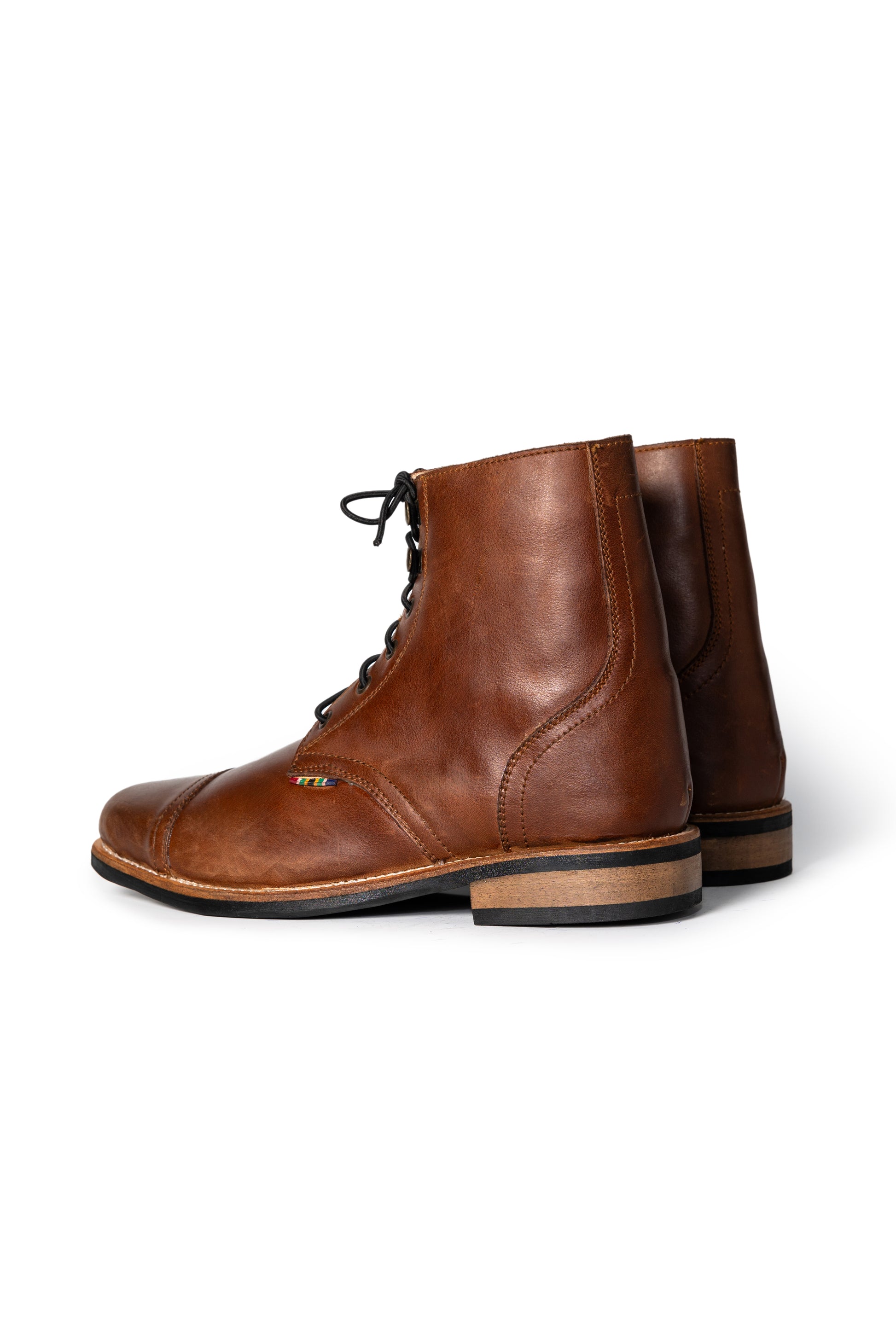 Miro Combat Leather Boots - Hello Quality Collection