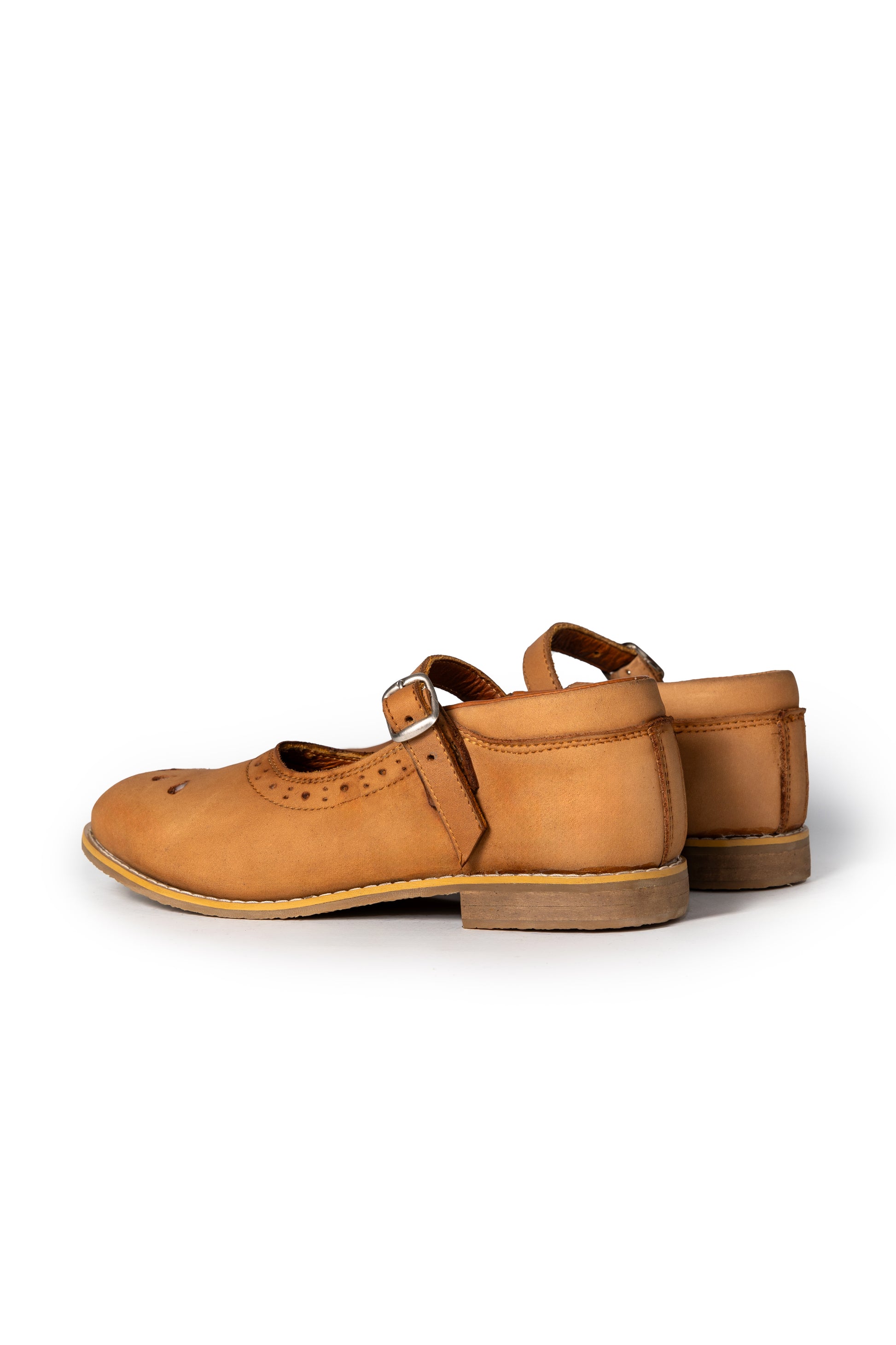 Emma Brogue Leather  Shoes - Hello Quality Collection