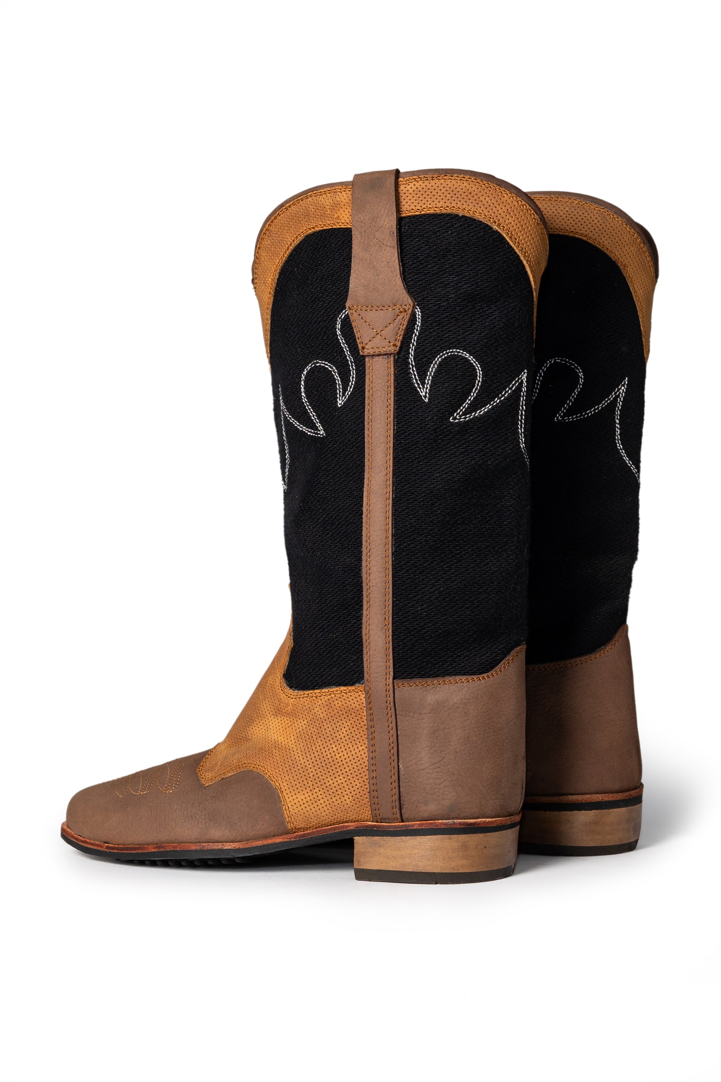Jerry Detailed tri-colour Cowboy Boots - Hello Quality Collection