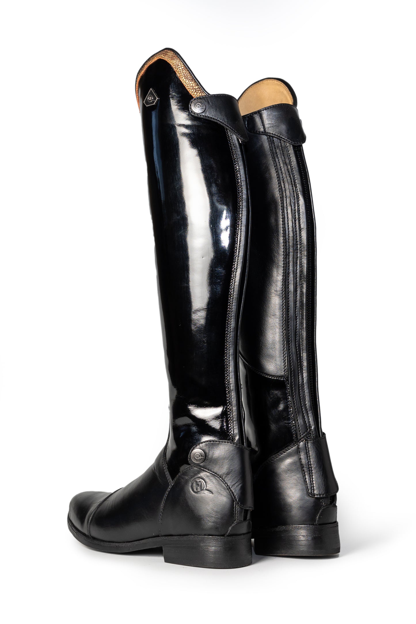 Mudiwa Patent Ladies Long Riding Boot - Hello Quality Collection