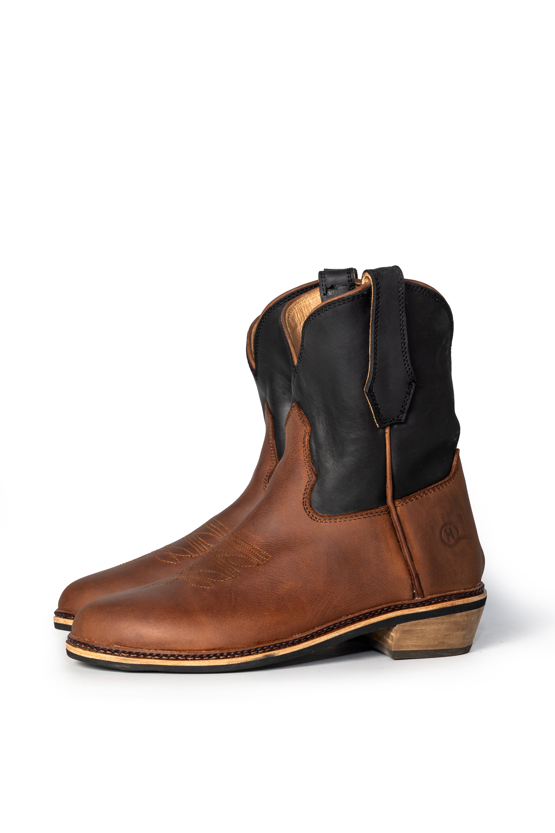Mera Cowboy Leather Boots - Hello Quality Collection