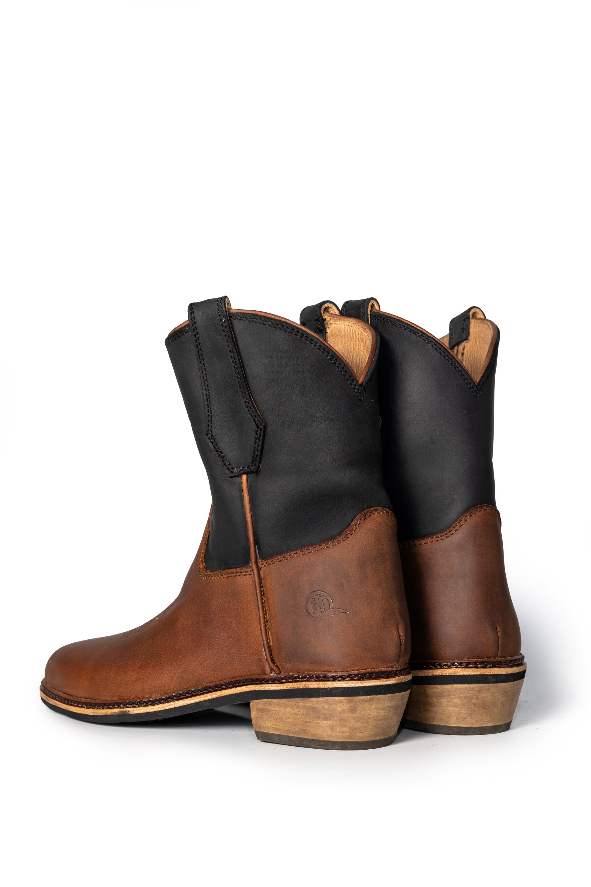 Mera Cowboy Leather Boots - Hello Quality Collection