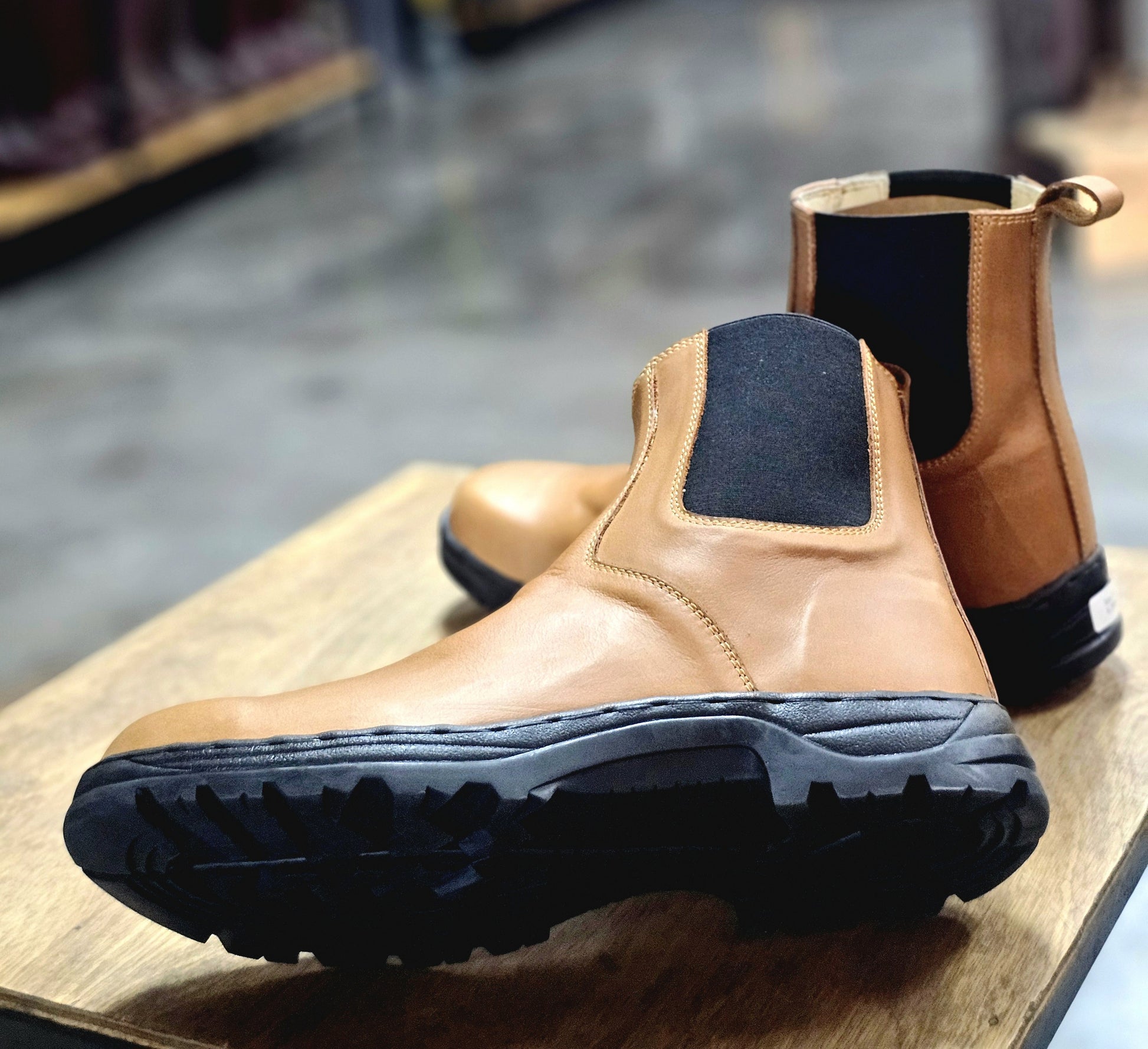 Champ  Leather Work Boot - Hello Quality Collection